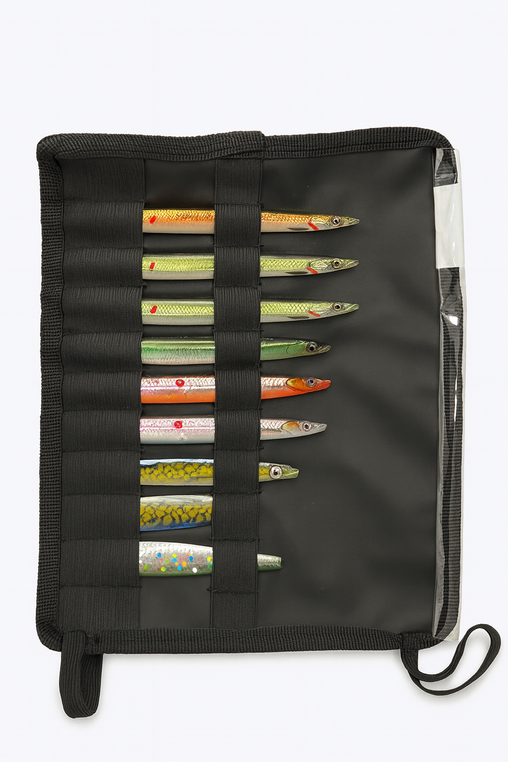 Savage Gear Roll Up Pouch – Limited Edition mit 10 einzigartigen Durchlaufködern