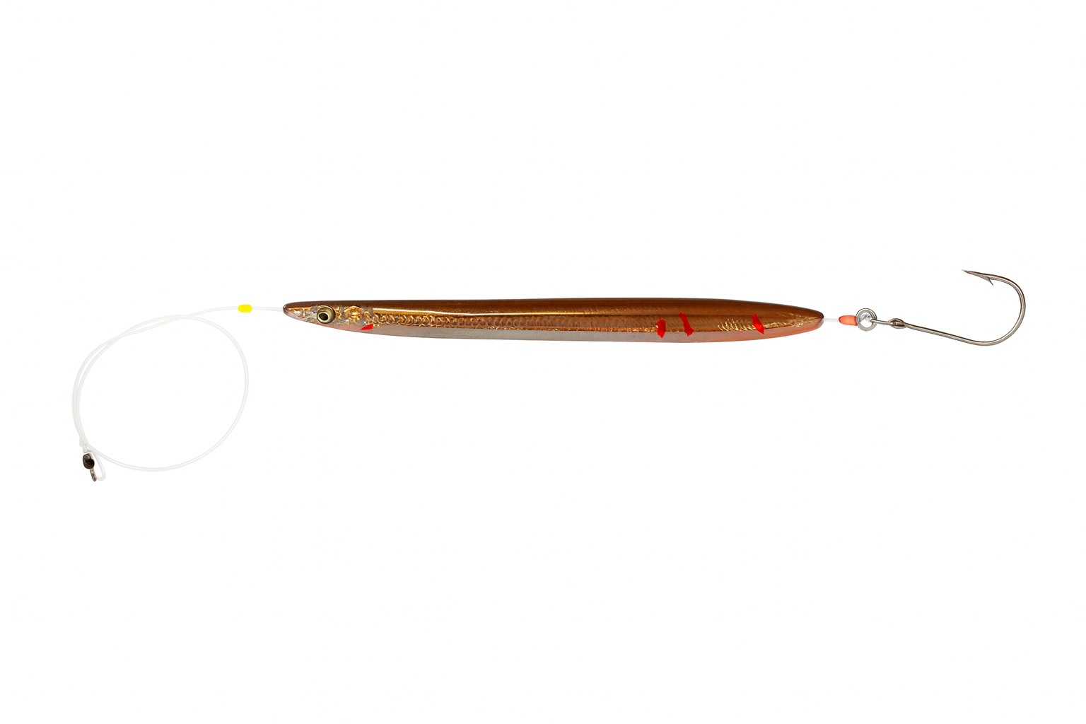 Line Thru Sandeel Pouch Ready to Fish 19gr.