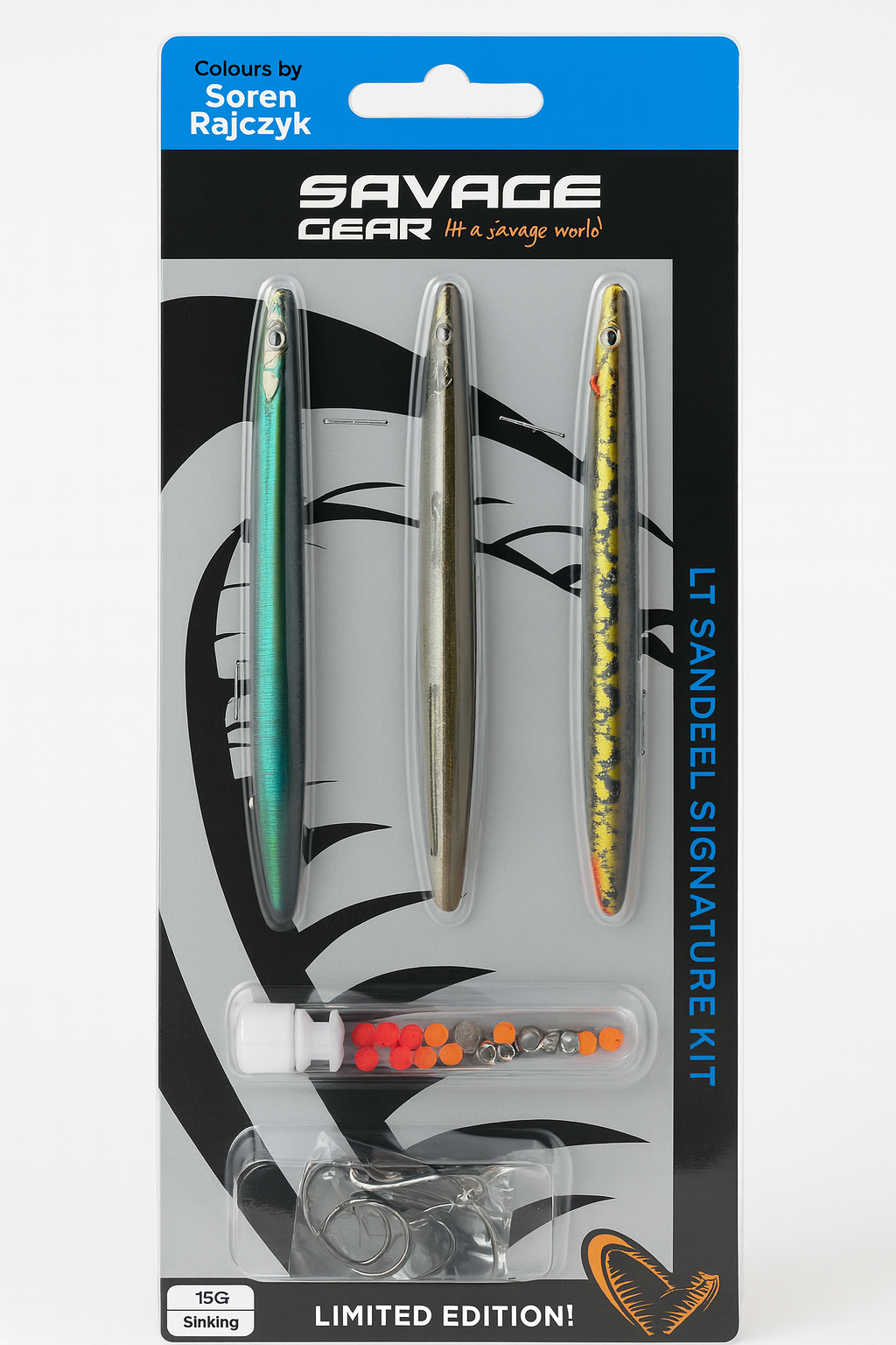 Savage Gear LT Sandeel Signature Kit 15gr. Limited Edition