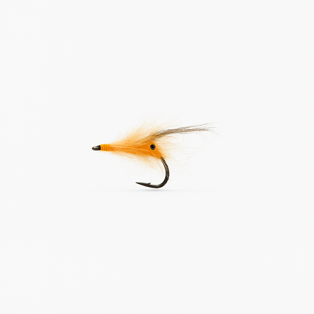 STF Orange Shrimp UV Meerforellenfliege