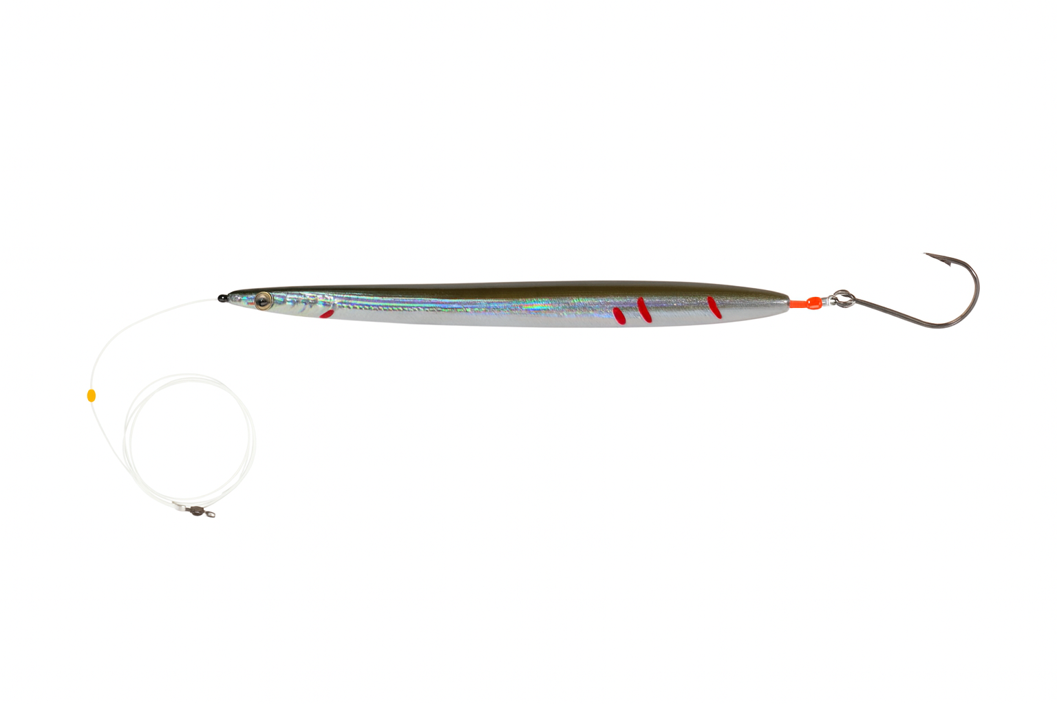 Line Thru Sandeel Pouch Ready to Fish 19gr.