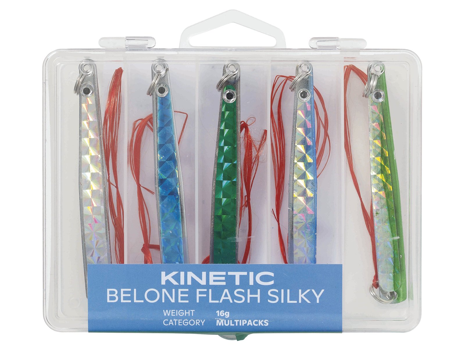 Kinetic Belone Flash Silky Hornhechtblinker Set