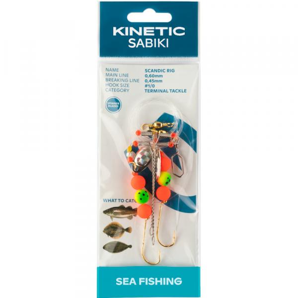 Brandungsvorfach Kinetic Sabiki Surf Rig
