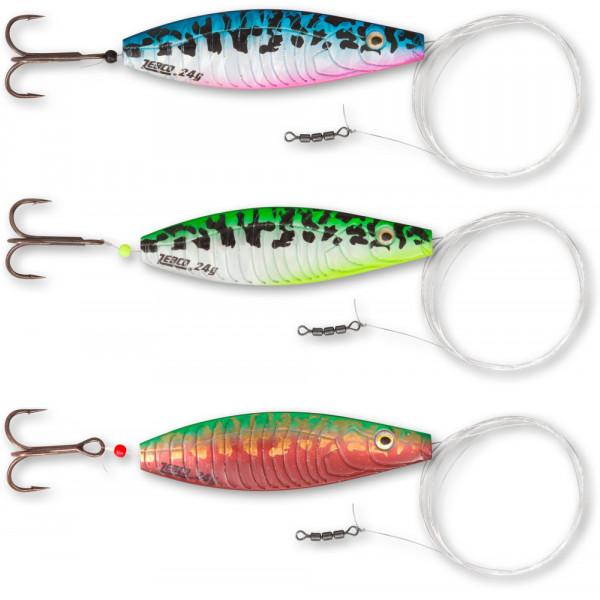 Zebco Bulben Durchlaufblinker montiert