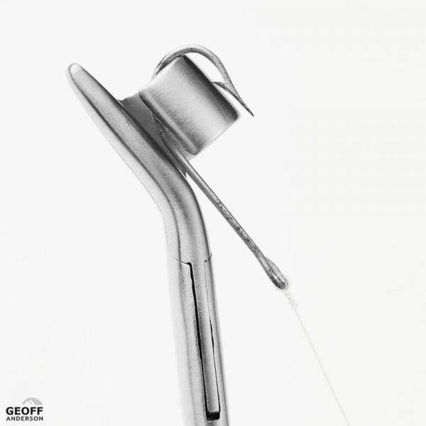 Geoff Anderson Clamp Release beim lösen vom Einzelhaken