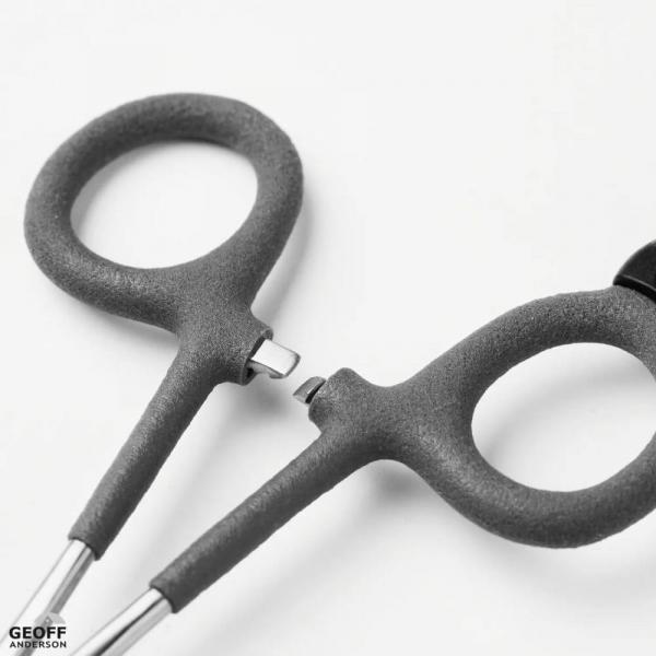 Geoff Anderson Clamp Release mit gummibeschichteten Handteil und Arretierung