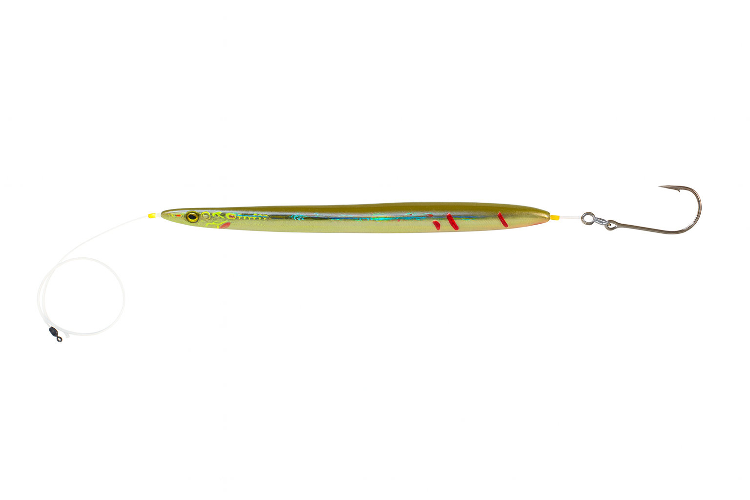 Line Thru Sandeel Pouch Ready to Fish 19gr.