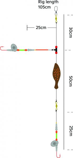 Kinetic Sabiki Jay Schollenvorfach