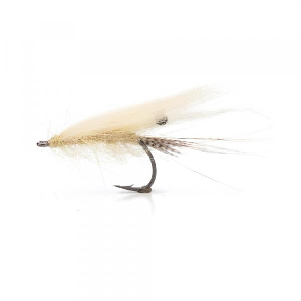 UF Fiberrejen Light Grey Meerforellenfliege