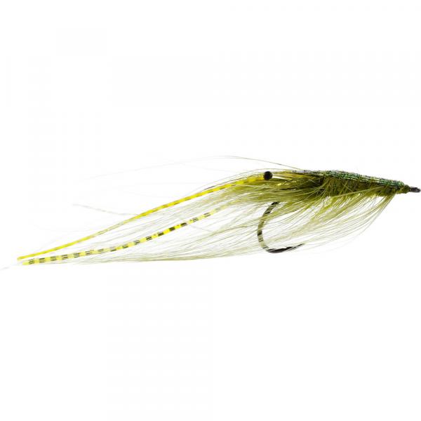 Pattegris Olive Flexi Legs Meerforellenfliege