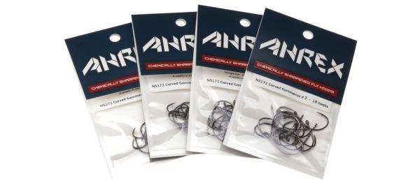 AHREX Fliegenhaken NS172 Curved Gammarus