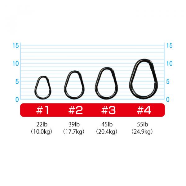 Owner Tear Drop Split Ring