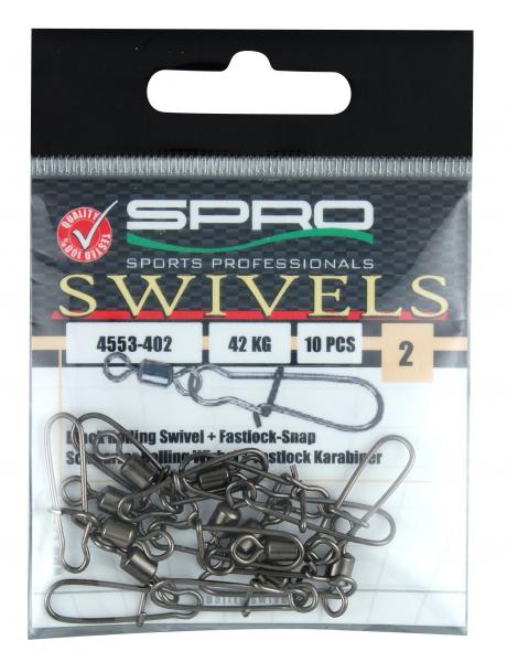 Spro Rollwirbel mit Fast Lock Karabiner