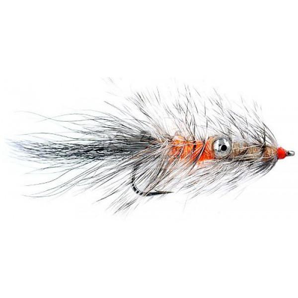 Vaskebjørn Orange Fluo Meerforellenblinker