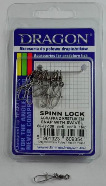 Dragon Spinn Lock Swivel